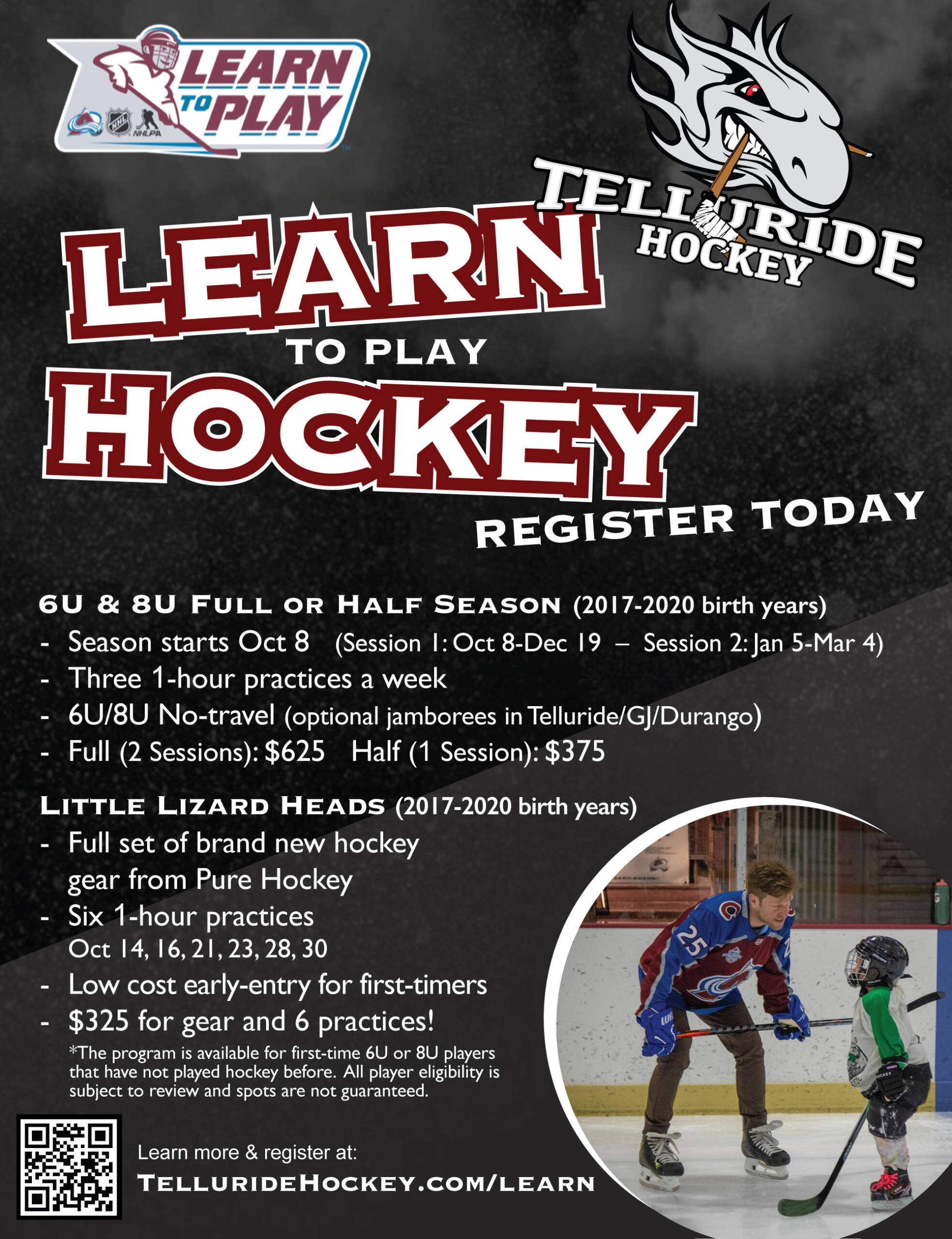 Learn to Play Hockey Telluride