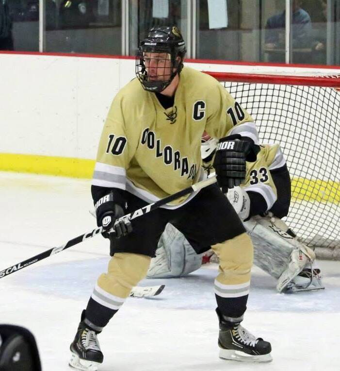 Hurley Kane Boulder Bison WSHL Worcester State ACHA University of Colorado